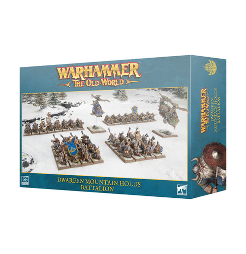 Battalion Dwarfen Mountain Holds Warhammer Old World