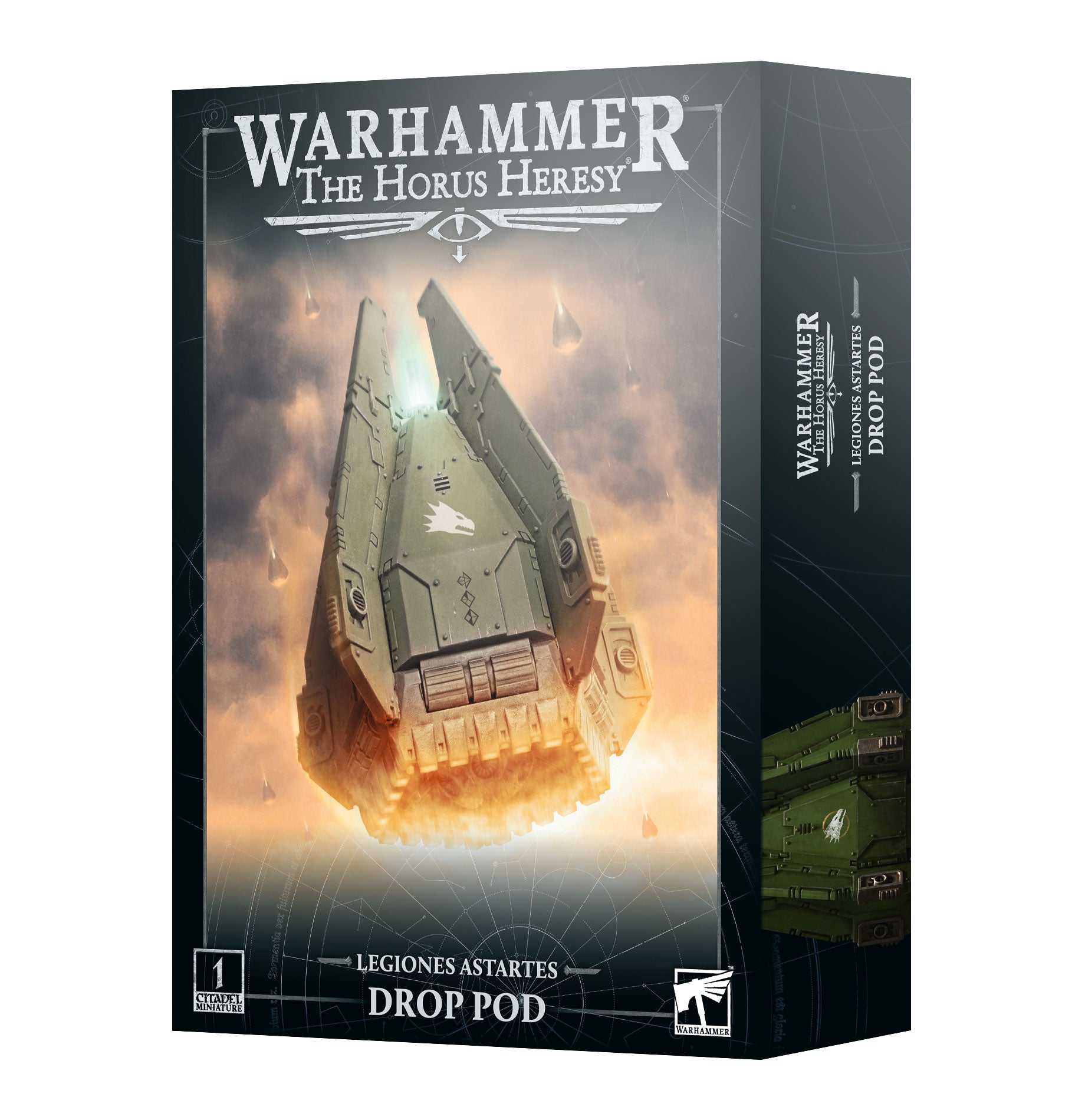 Drop Pod Legiones Astartes Warhammer Horus Heresy 30K