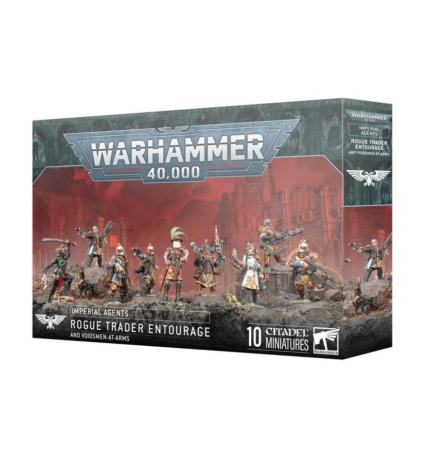 Rogue Trader Entourage And Voidsmen At Arms Warhammer Imperial Agents