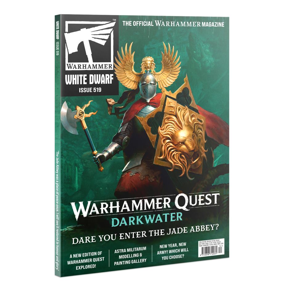 Warhammer White Dwarf Issue 519 December 2025 PREORDER 12/20