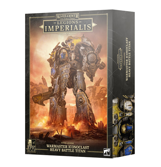 Warmaster Iconoclast Heavy Battle Titan HH Legions Imperialis
