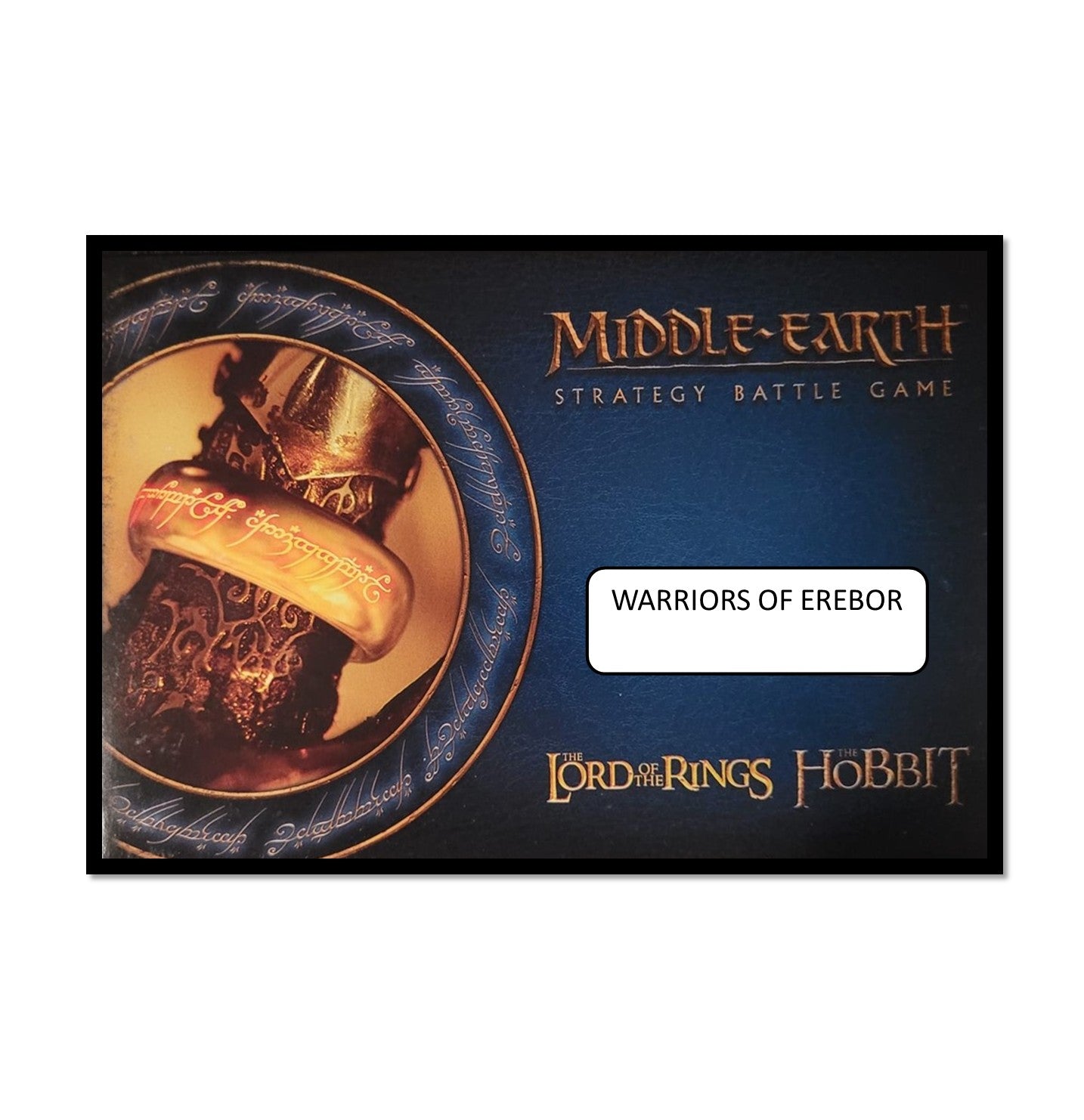 Warriors of the Erebor Middle Earth Lord of the Rings Games Workshop