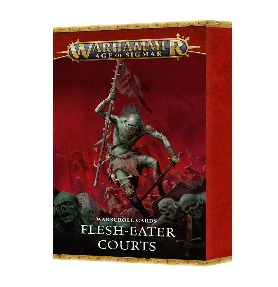 Warscroll Cards Flesh-Eater Courts 4th Edition Warhammer Age of Sigmar PREORDER 8/30