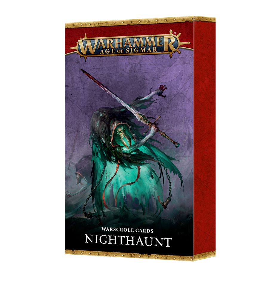 Warscroll Cards Nighthaunt 4th Edition Warhammer Age of Sigmar PREORDER 8/30