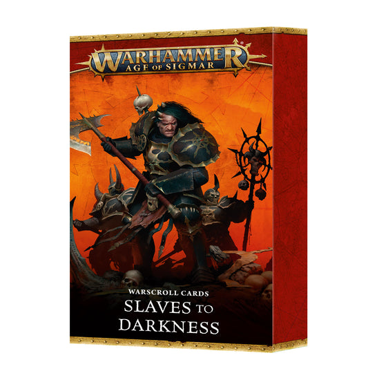 Warscroll Card Slaves To Darkness 4Th Edition Warhammer Age Of Sigmar