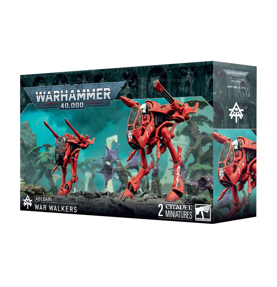 War Walkers Aeldari Warhammer 40K