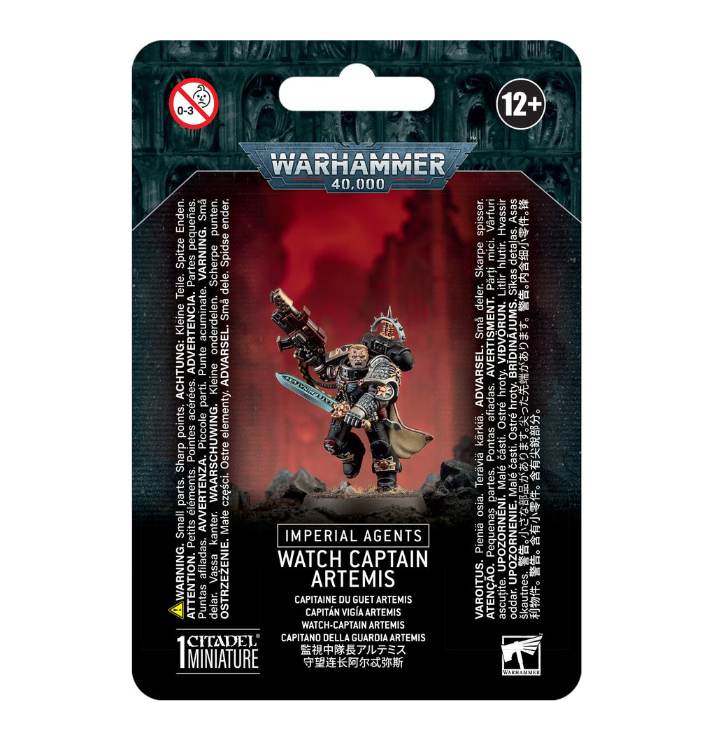 Captain Artemis Imperial Agents Deathwatch Warhammer 40K