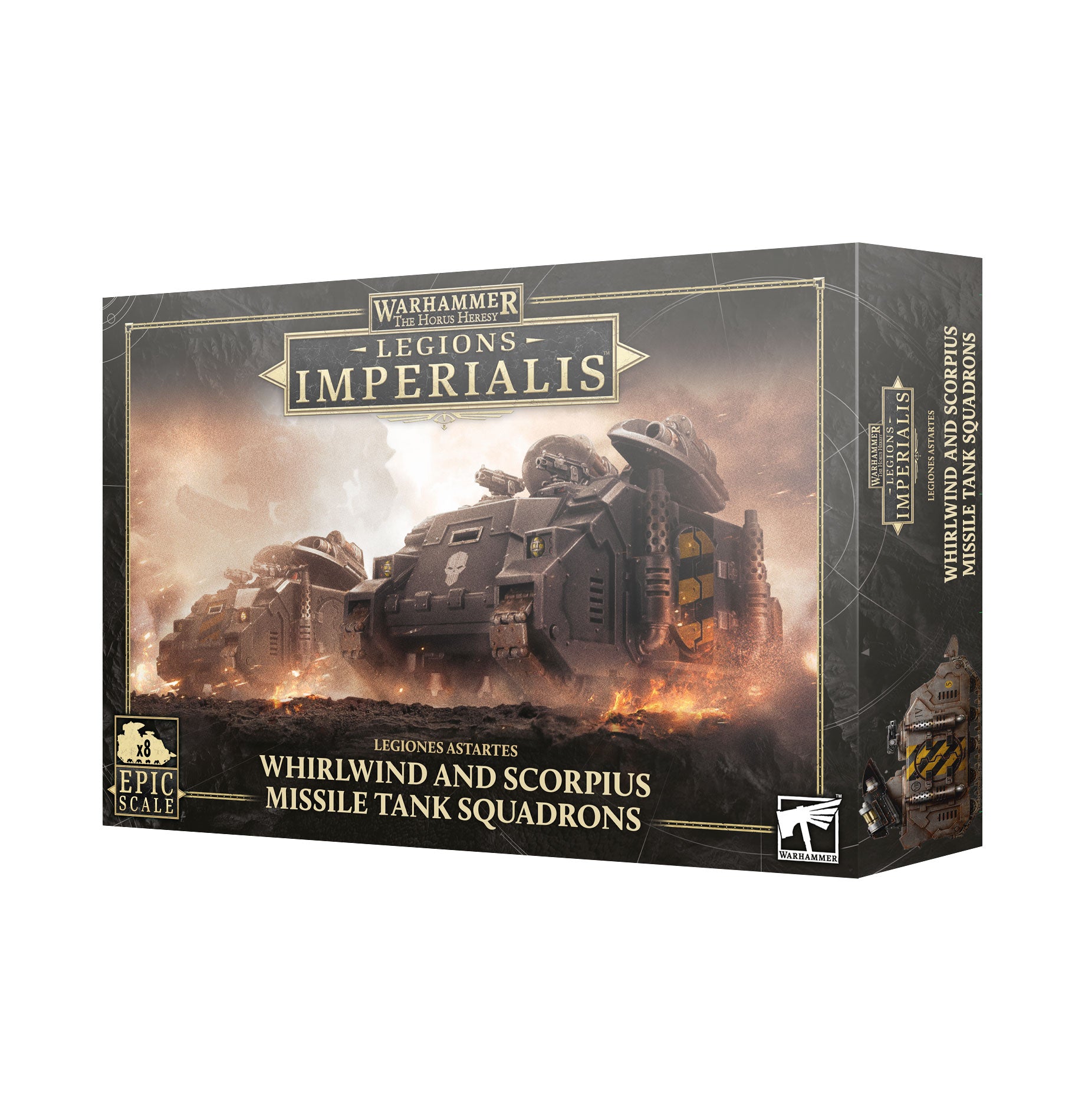 Whirlwind Skorpius Missile Tank Squadron Legion Imperialis Warhammer HH