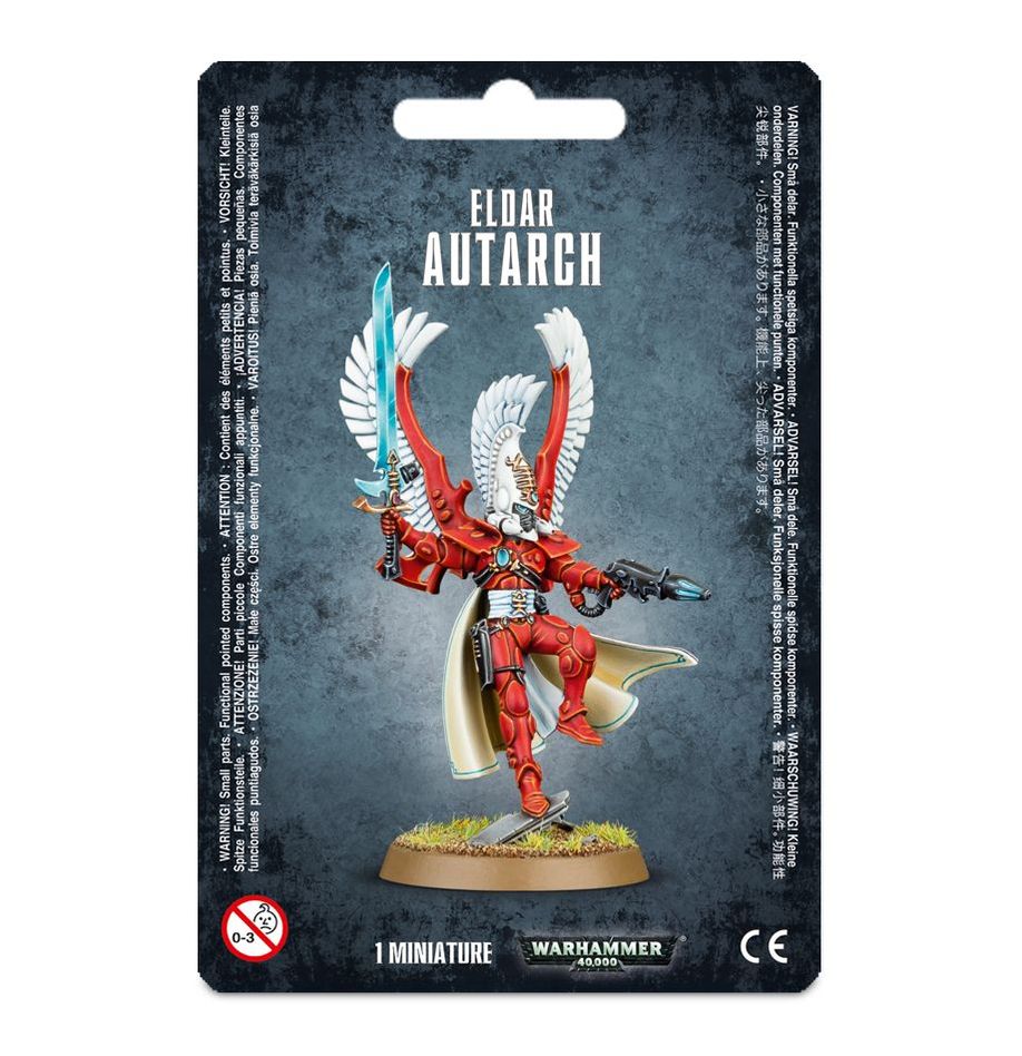 Winged Autarch Wayleaper Swooping Hawks Aeldari Craftworlds Warhammer 40K