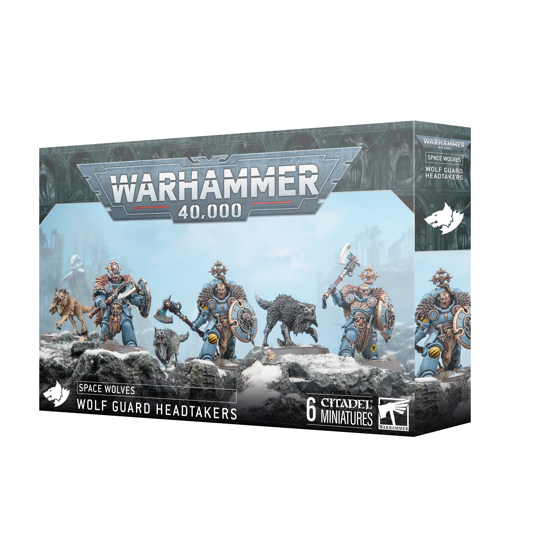 Wolf Guard Headtakers Space Wolves Warhammer 40K