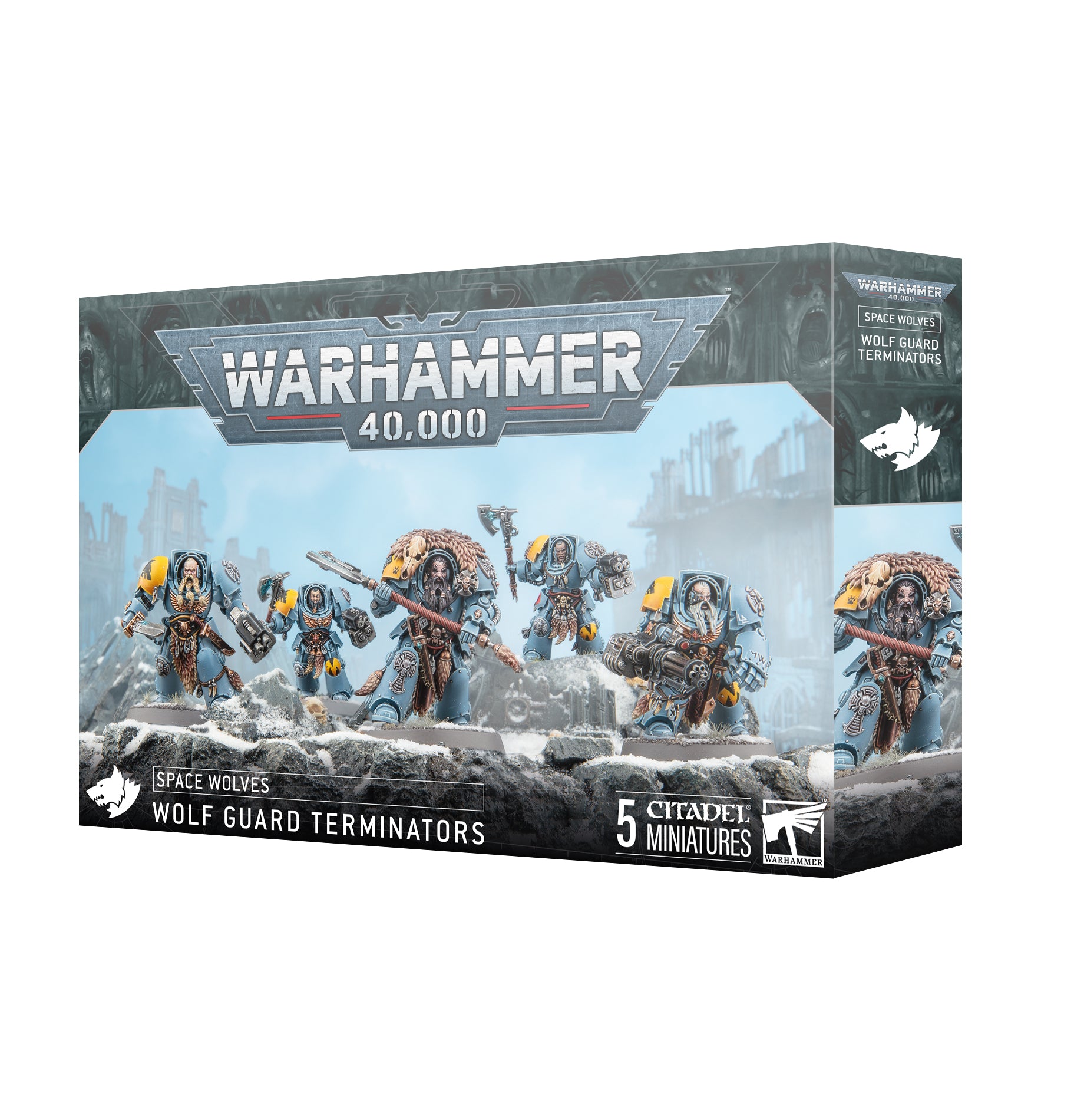 Wolf Guard Terminators Space Wolves Warhammer 40K