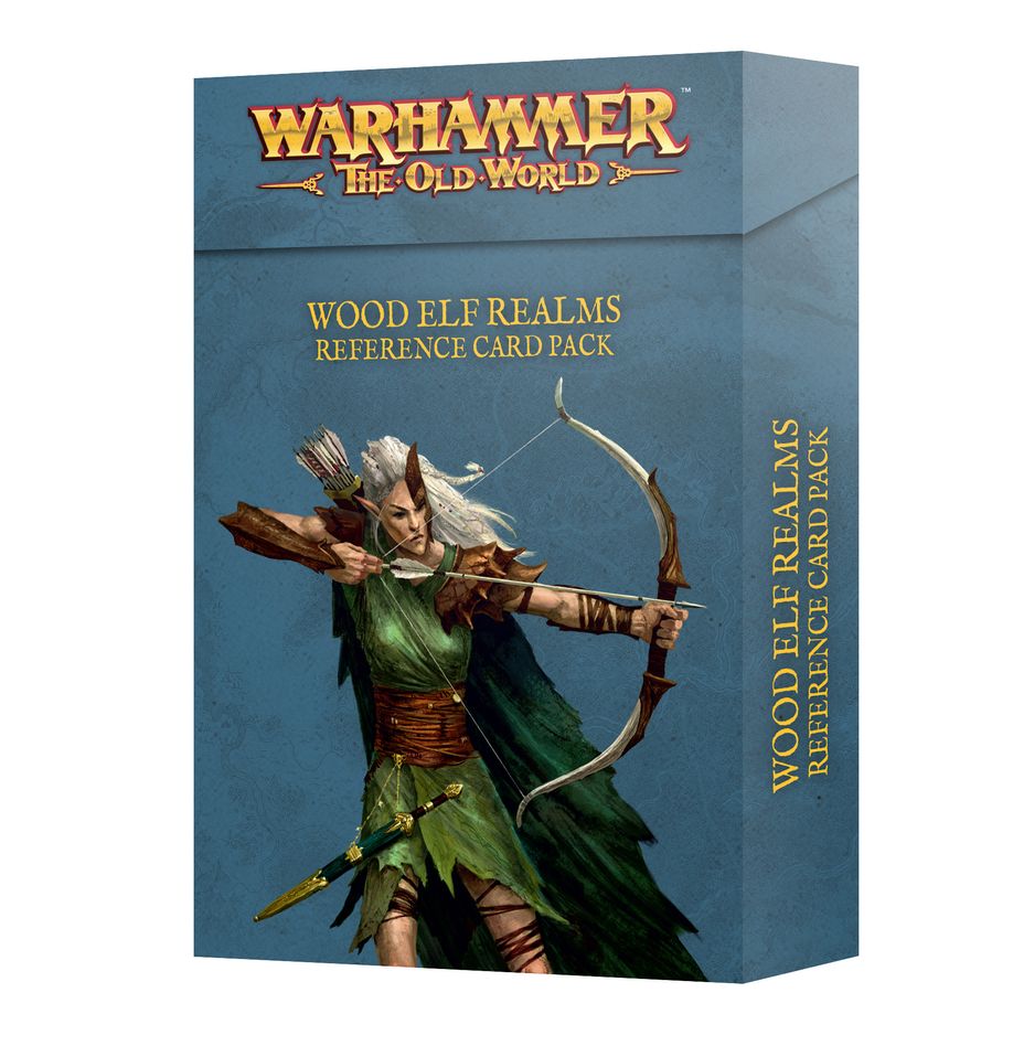 Reference Cards Wood Elf Realms Warhammer Old World