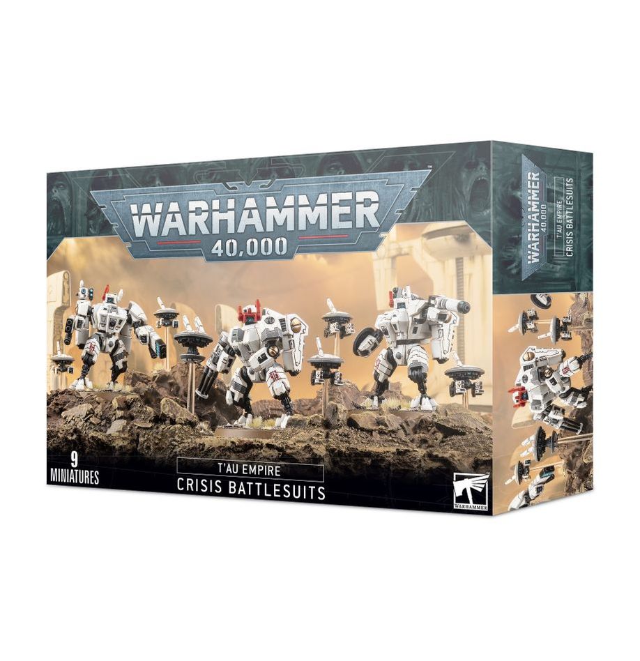 XV8 Crisis Battlesuit Team Tau Empire Warhammer 40K