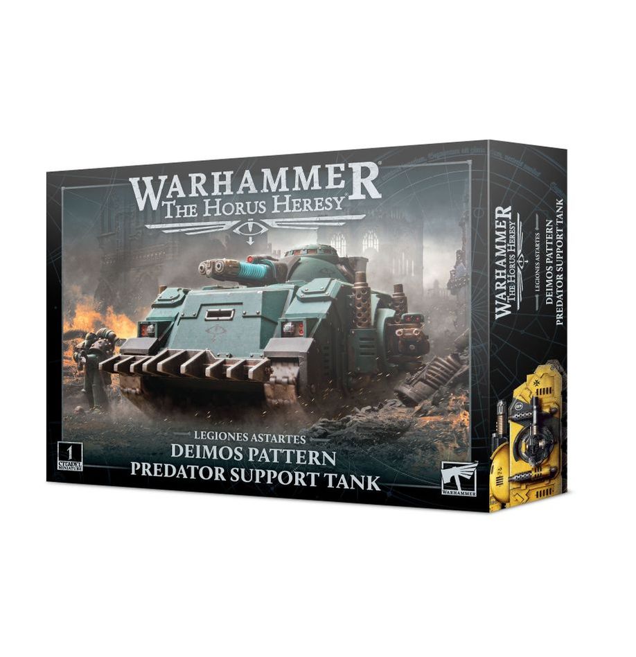 Deimos Pattern Predator Support Tank Horus Heresy Warhammer 40K 30K