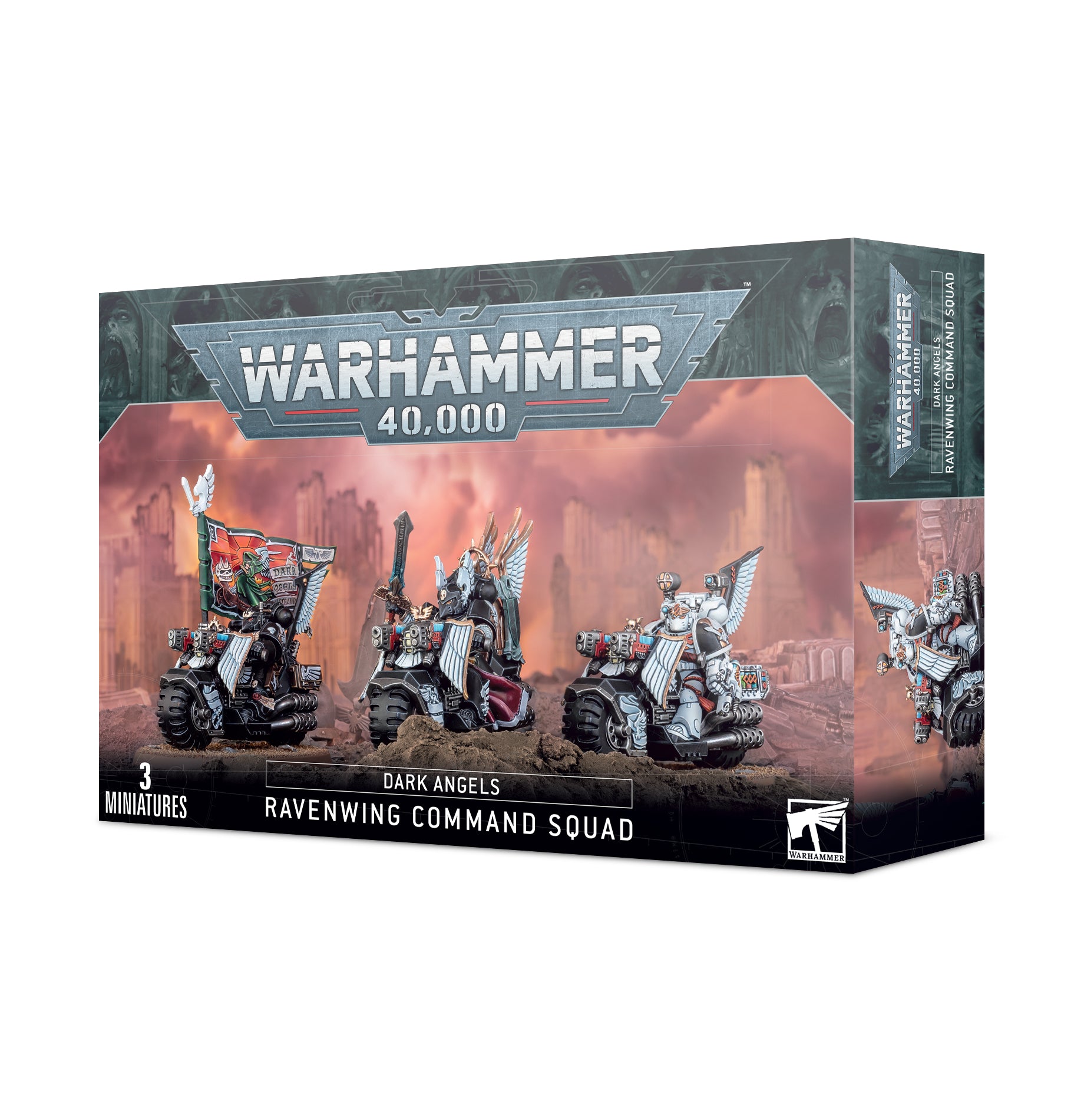 Ravenwing Black Knights Command Squad Dark Angels Warhammer 40K