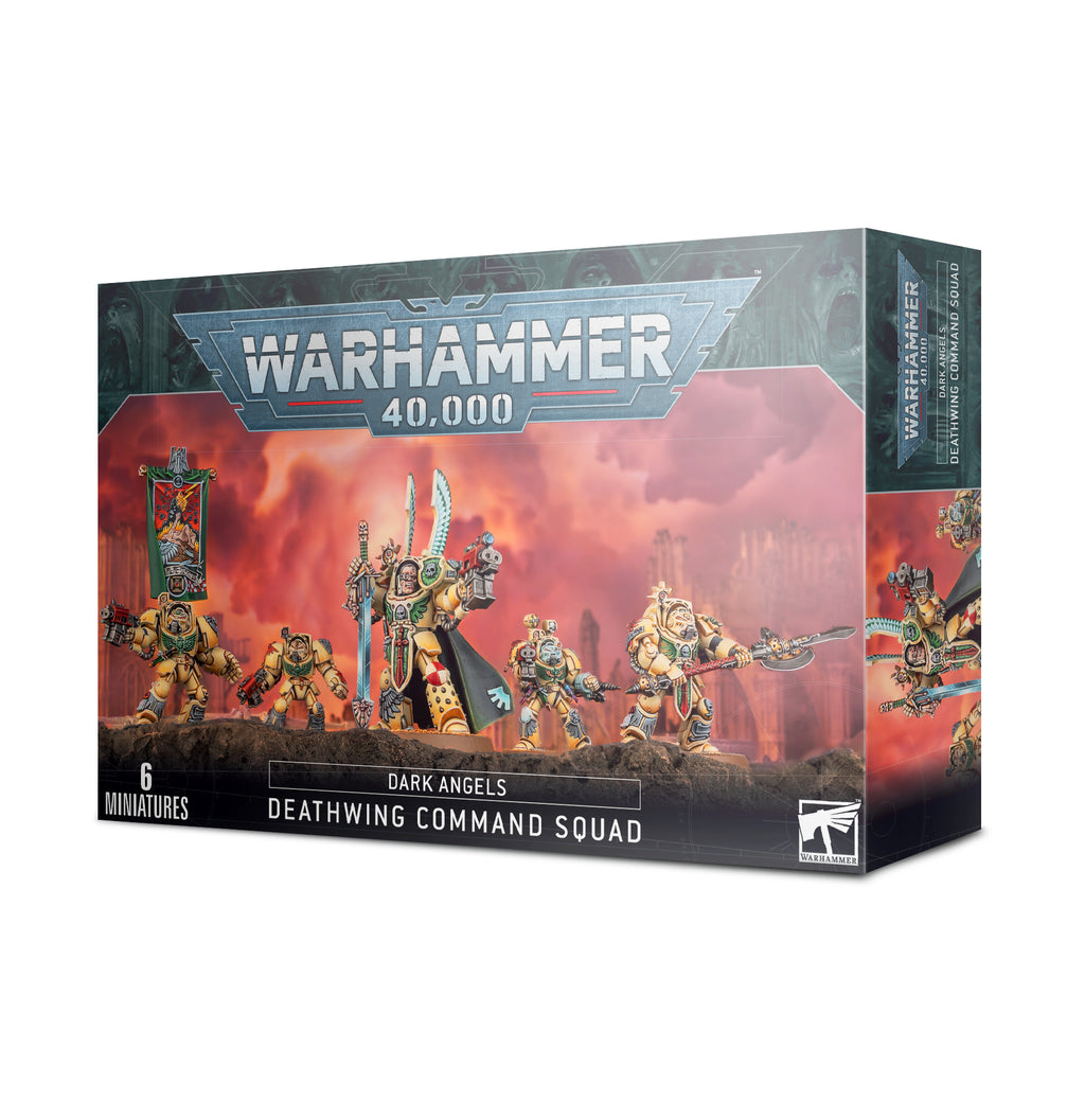 Deathwing Command Squad Terminators Knights Dark Angels Warhammer 40K