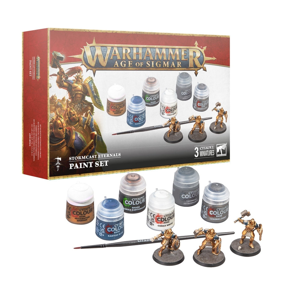 Paints Set Stormcast Eternals Warhammer Age Of Sigmar