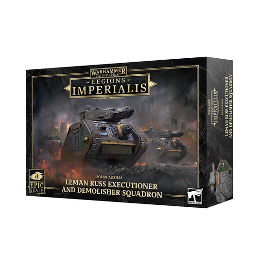 Leman Russ Executioner & Demolisher Squadron Legions Imperialis Warhammer HH