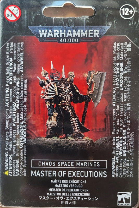 Master of Executions Chaos Space Marines NIB!      WBGames