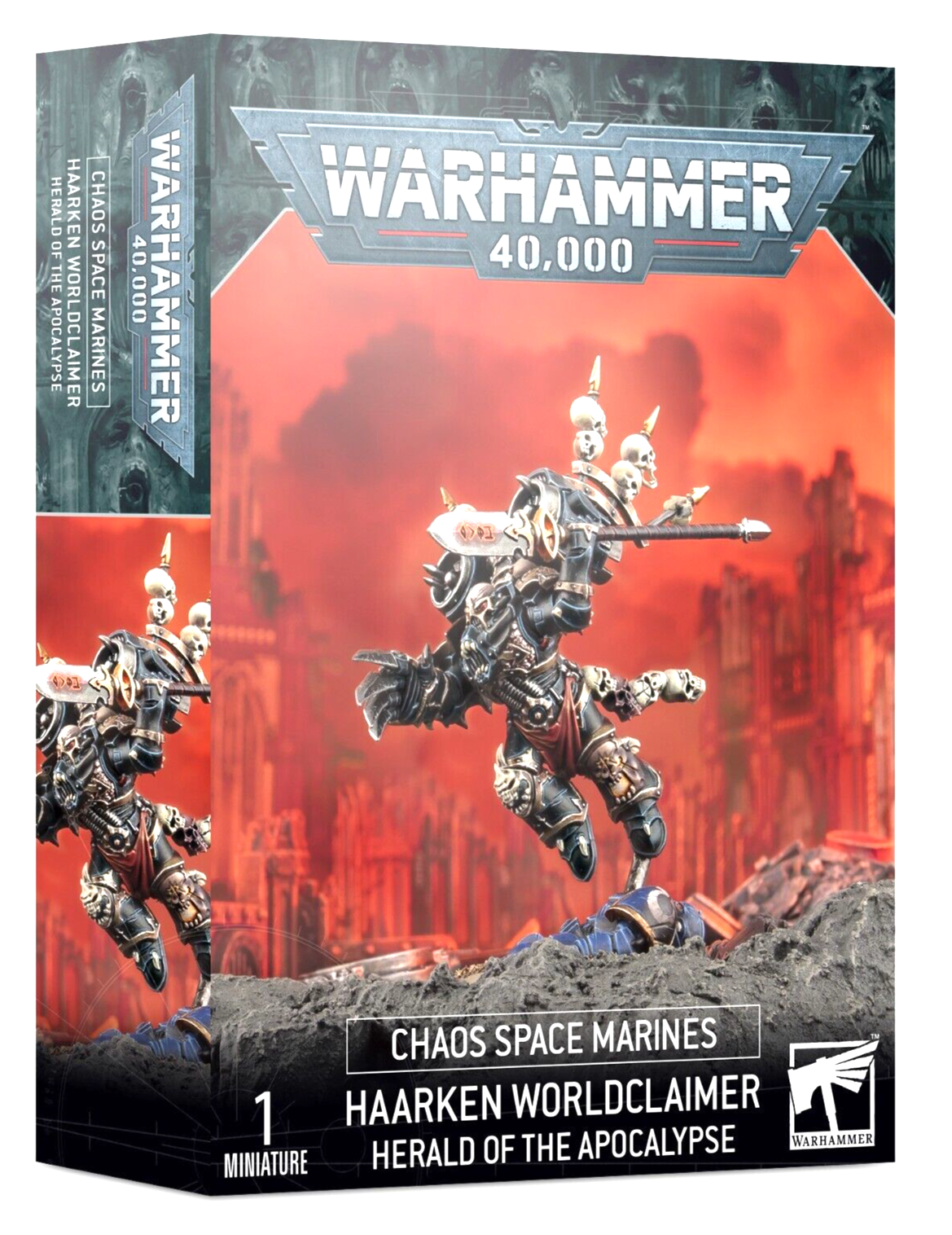 Haarken Worldclaimer Herald Of The Apocalypse Chaos Space Marines 40K