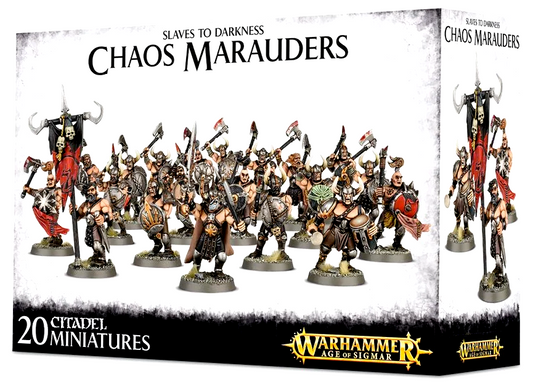 Chaos Marauders Slaves to Darkness Warhammer Age of Sigmar AoS NIB!      WBGames