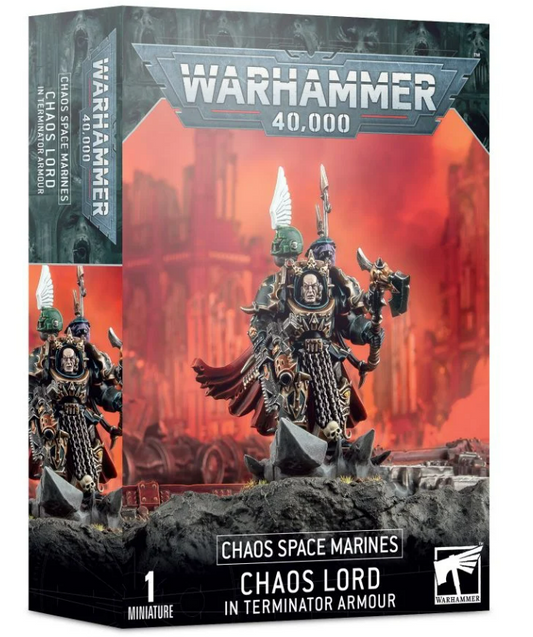 Chaos Lord in Terminator Armour Warhammer 40K                            WBGames