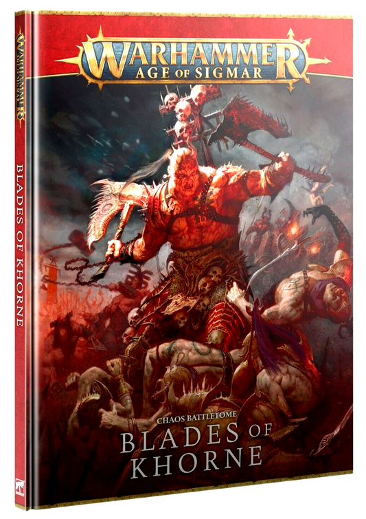 Chaos Battletome Blades of Khorne Book Warhammer Age of Sigmar           WBGames