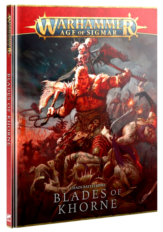 Chaos Battletome Blades Of Khorne Book Warhammer Age Of Sigmar OOP