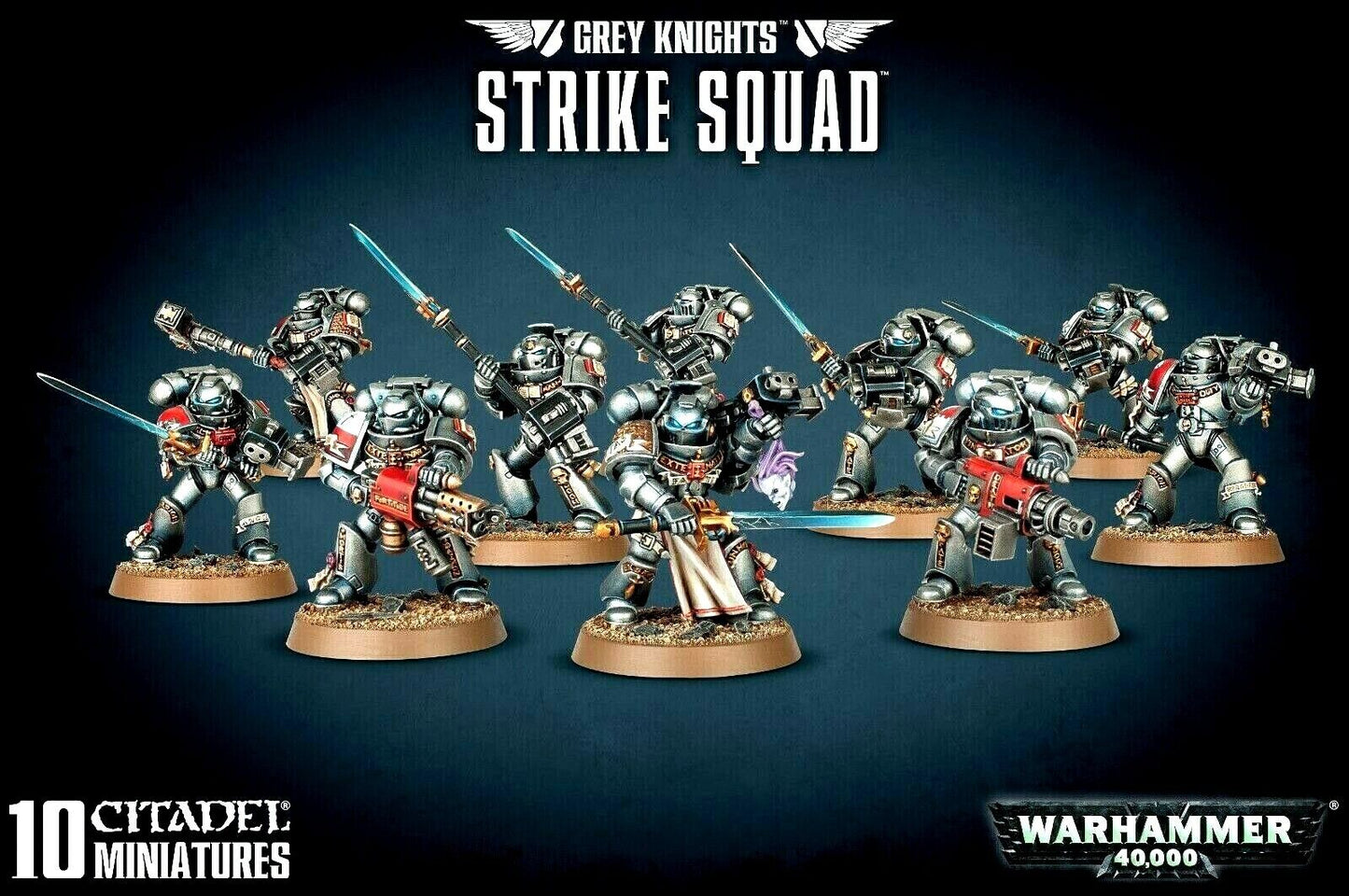 Strike Squad - Purifier Grey Knights Warhammer 40K NIB!                  WBGames