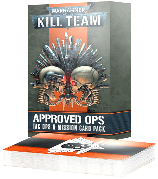 Kill Team Approved Ops Tac Ops & Mission Card Pack Warhammer