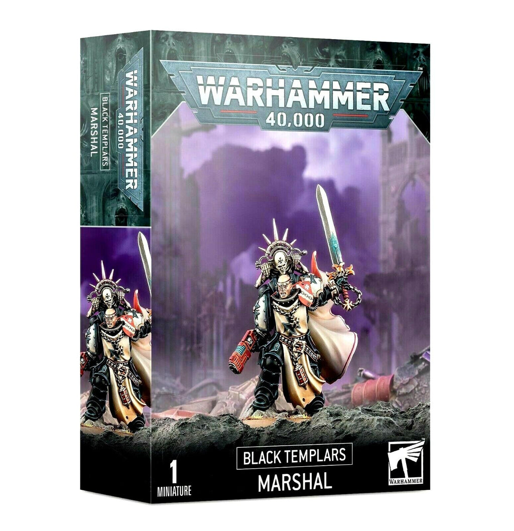 Marshal Black Templars Warhammer 40K Space Marines