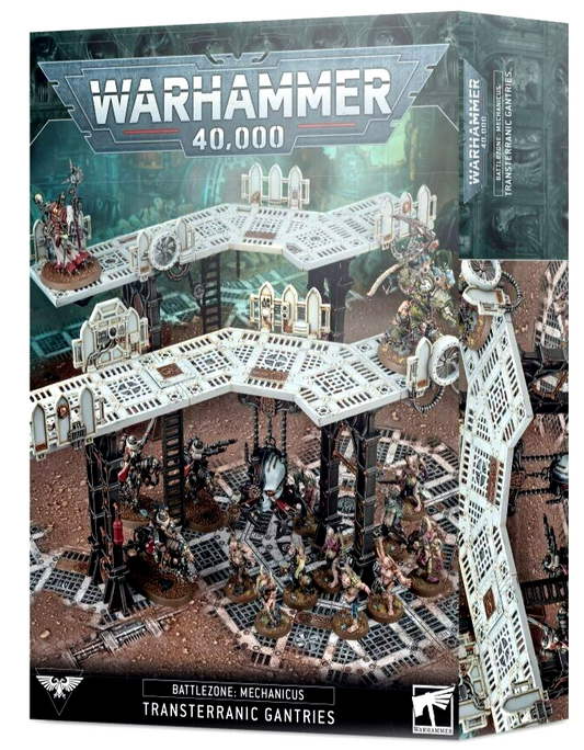 Battlezone Mechanicus Transterranic Gantries Warhammer Terrain NIB!      WBGames