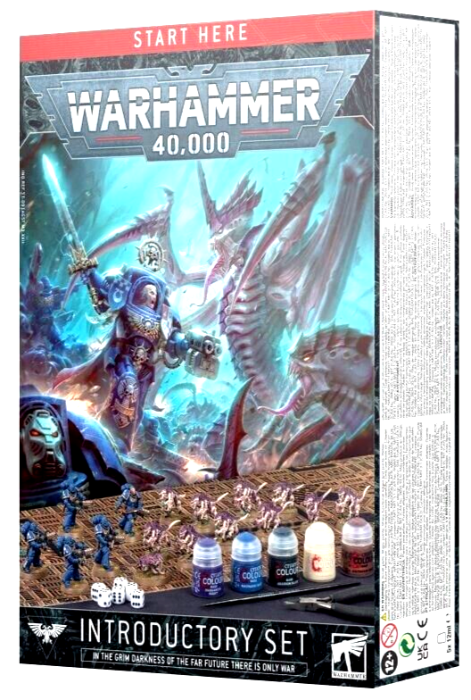 Warhammer 40K Introductory Set 2023 Tyranids Space Marines