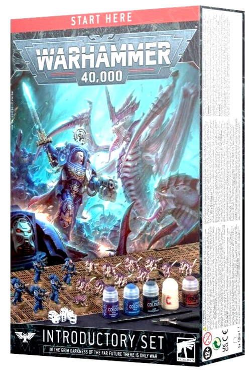 Warhammer 40K introductory Set 2023 Tyranids Space Marines – War
