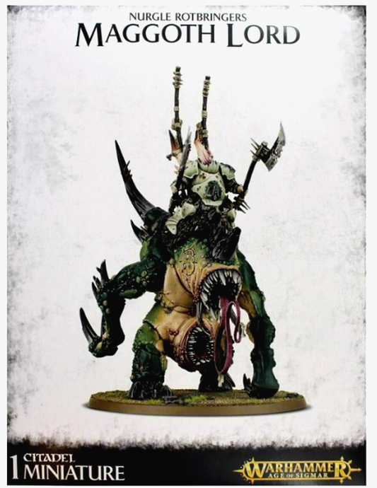 Morbidex Twiceborn Nurgle Rotbringers  Maggoth Lord Warhammer AoS NIB!   WBGames