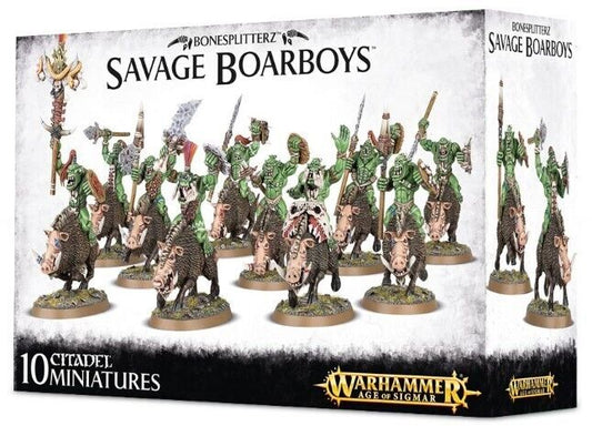 Savage Boarboys Bonesplitterz Warhammer Age of Sigmar NIB!               WBGames