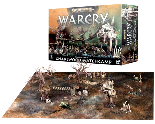 Ravaged Lands Gnarlwood Watchcamp Warcry Warhammer Age of Sigmar NIB!    WBGames