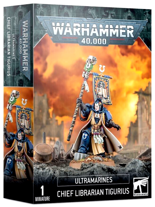 Chief Librarian Tigurius Ultramarines Warhammer 40K NIB!                 WBGames