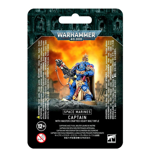 Captain With Master-Crafted Heavy Bolt Rifle Space Marines Warhammer 40K