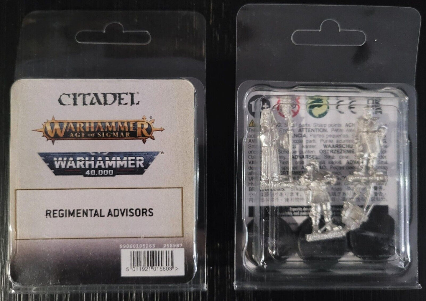 Regimental Advisors Astra Militarum Warhammer 40K NIB!              WBGames
