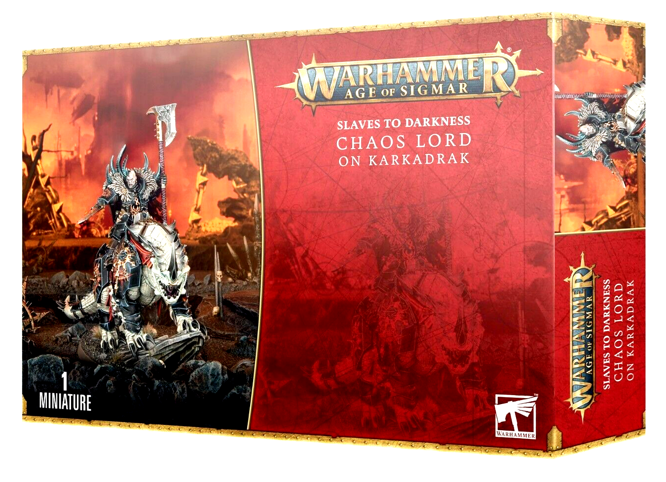 Chaos Lord on Karkadrak Slaves to Darkness Warhammer Age of Sigmar       WBGames