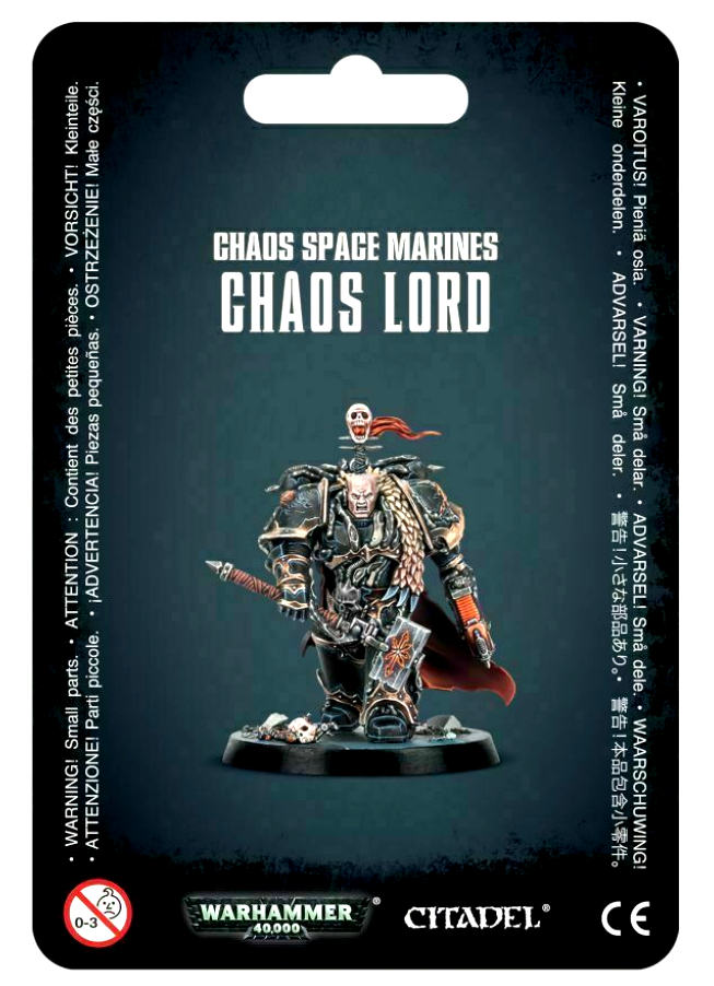 Chaos Lord Chaos Space Marines Warhammer 40K