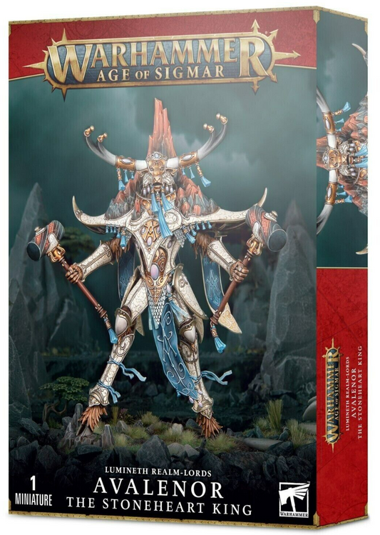 Avalenor the Stoneheart King Lumineth Realm-Lords Warhammer AoS NIB!     WBGames