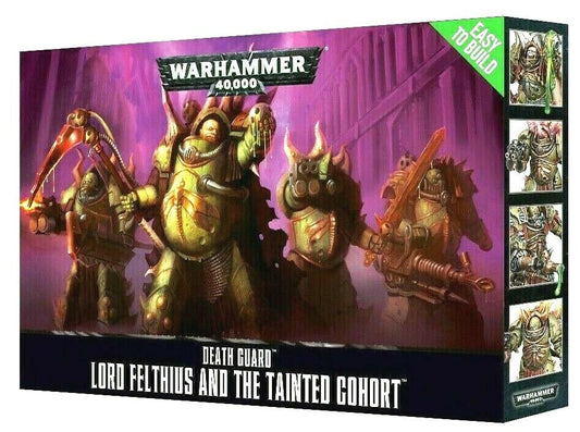 Lord Felthius and the Tainted Cohort Death Guard Warhammer 40K NIB!      WBGames