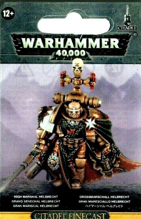 High Marshal Helbrecht Black Templars Warhammer 40K OOP                  WBGames