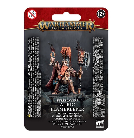 Auric Flamekeeper Fyreslayers Warhammer  Age of Sigmar NIB!              WBGames