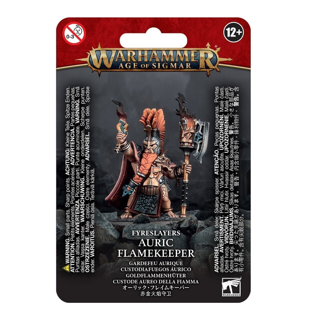 Auric Flamekeeper Fyreslayers Warhammer  Age of Sigmar