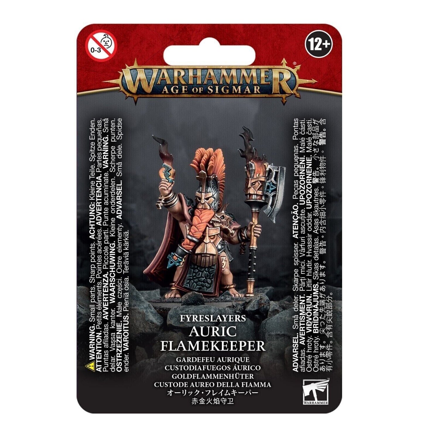 Auric Flamekeeper Fyreslayers Warhammer  Age Of Sigmar