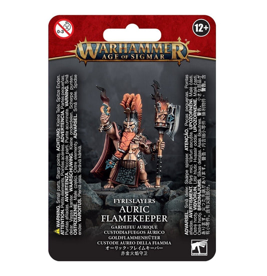 Auric Flamekeeper Fyreslayers Warhammer  Age Of Sigmar