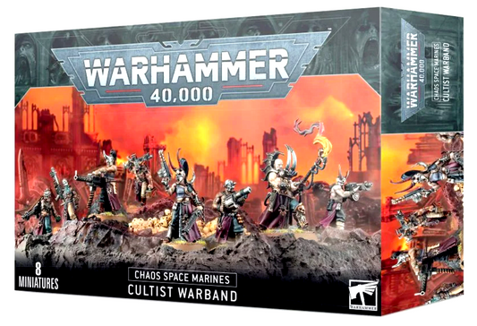 Cultists Warband Chaos Space Marines Warhammer 40K NIB!        WBGames
